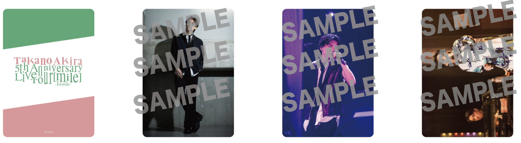 Takano Akira 5th Anniversary Live Tour「mile」-1st mile-(2枚