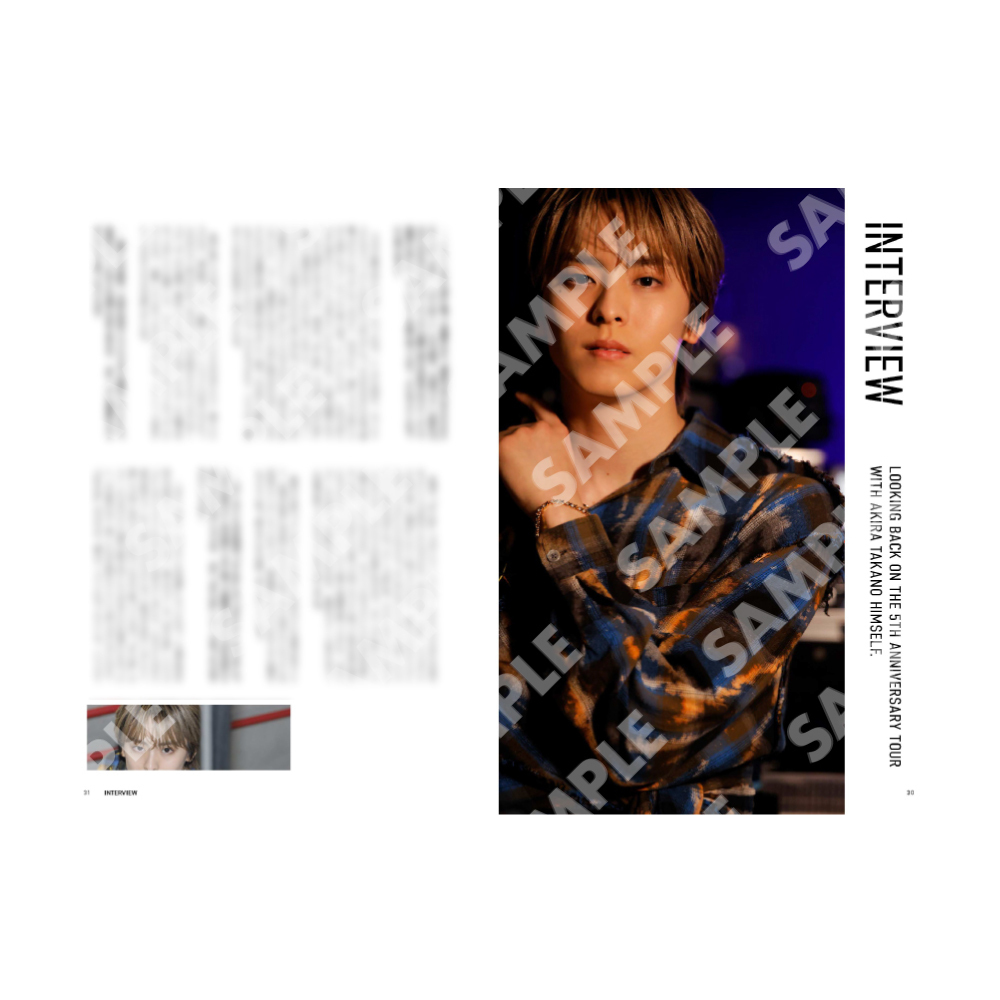 TAKANO AKIRA 5th Anniversary Live Tour「mile」～2nd mile～ Official Photobook